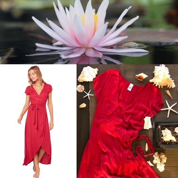 l*space Dresses & Skirts - 🌴🌼L SPACE - RED GOA DRESS🌼🌴